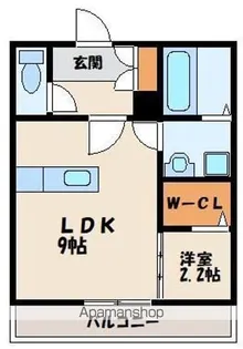 PREVOYANCE和白東BONNE VUE【1階】の間取り