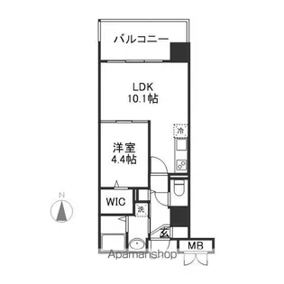 ハアラン国体町【10階】の間取り