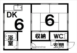 ホワイエ21【103号室】の間取り