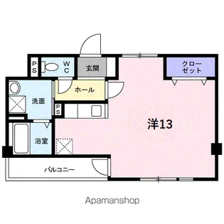 ラ・メゾン【3階】の間取り