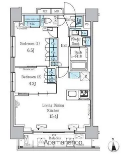 パークアクシス学芸大学レジデンス【9階】の間取り
