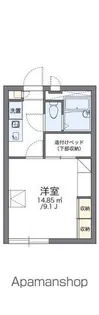 レオパレスレイクヒル【1階】の間取り