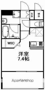 エンクレスト天神MARK【11階】の間取り