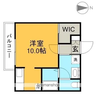 シャーメゾン・クレール B棟【2階】の間取り