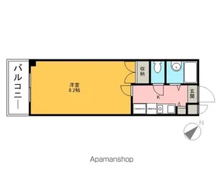 スプリングホーム【2階】の間取り