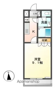 E・SHALIMAR(イーストシャリマール)【1階】の間取り