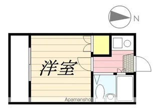 中松江カルモハウス【1階】の間取り