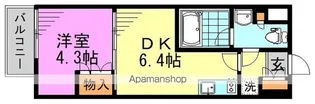 ルフォンプログレ中野富士見町ザ・レジデンス【3階】の間取り