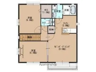 PINEVILLAGE【201号室号室】の間取り