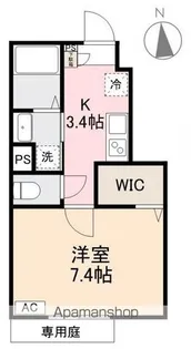 HAIMISHⅡ【1階】の間取り