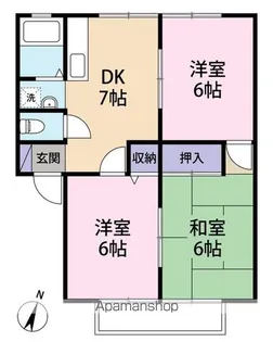 サンビレッジイシウラ【2階】の間取り