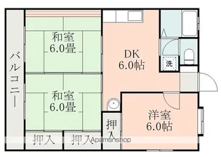 メゾンつづき【2階】の間取り