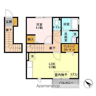 プランタン【2階】の間取り