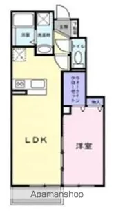 EDHULE【1階】の間取り