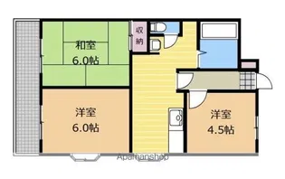 マンショングレイス【505号室】の間取り