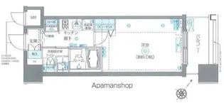 ZOOM池尻大橋【11階】の間取り