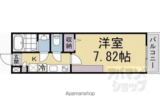 GLADVIS京都室町【403号室】の間取り