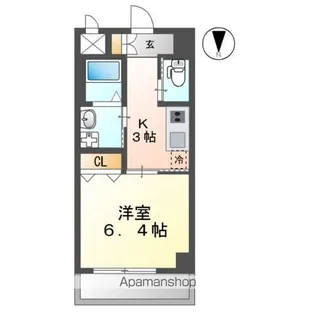 セブンアベニュー【1階】の間取り