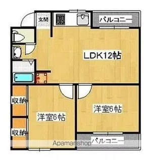 室町ハイツ【301号室】の間取り