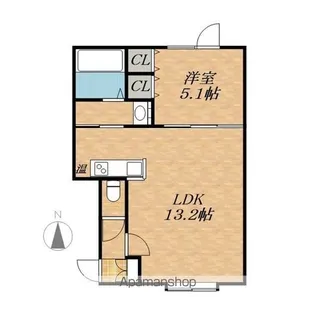 ヴィレッタ【2階】の間取り