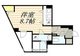 千葉県千葉市中央区院内1丁目【マンション】の間取り