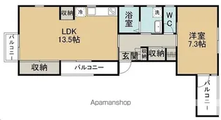 FAMILIAR南光台【2階】の間取り
