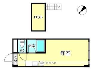 キャニオンクルーズ【1階】の間取り