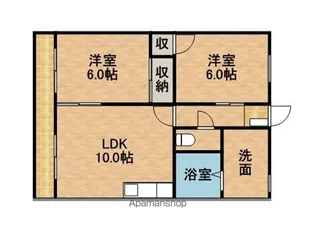 ミッキー【2階】の間取り