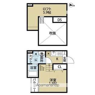 グレイスヴィラ【2階】の間取り