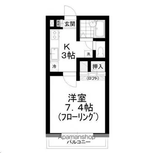ラ・シャンブルクレールⅠ【2階】の間取り