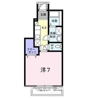 アリ・アンス林【1階】の間取り