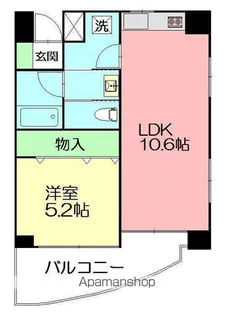新倉ビル【301号室】の間取り