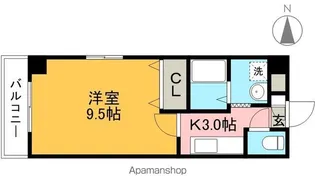 WISTARIA21【3階】の間取り