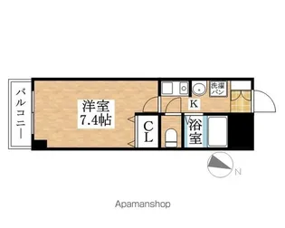 プリミエール小田井【2階】の間取り