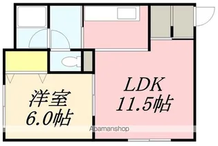 マンションT&KⅡ【303号室】の間取り