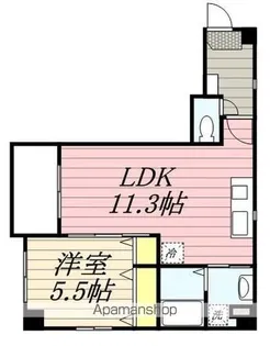 プラチナレジデンス【1階】の間取り