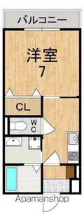 クレアール王寺【2階】の間取り