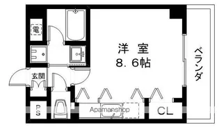LICビルエルミナコート【602号室】の間取り