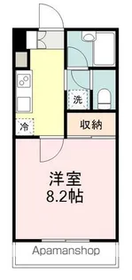 ヴィンダーバール愛【503号室】の間取り