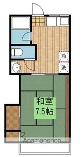 ハイツ八潮 B【208号室】の間取り