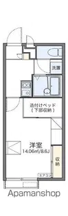 レオパレスエミネンスⅡ【204号室】の間取り