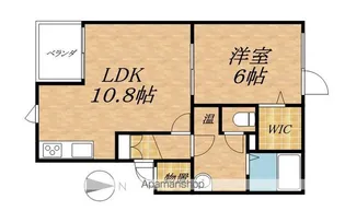 ハピネス132【2階】の間取り