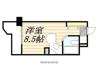 ラ・パルフェ・ド・札幌【505号室】の間取り
