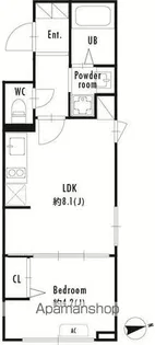 プライマル大塚【2階】の間取り