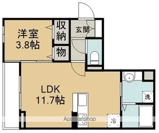 サルターレ【2階】の間取り