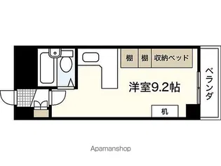 スカイシティ1番館【5階】の間取り