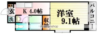 グランヴェルジェ中須2【11階】の間取り