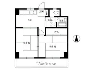 ロイヤルハイツマロ【502号室】の間取り