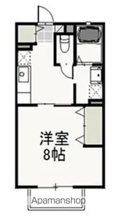 ユピテル石井【2階】の間取り