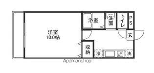 ピア大元駅前【1階】の間取り